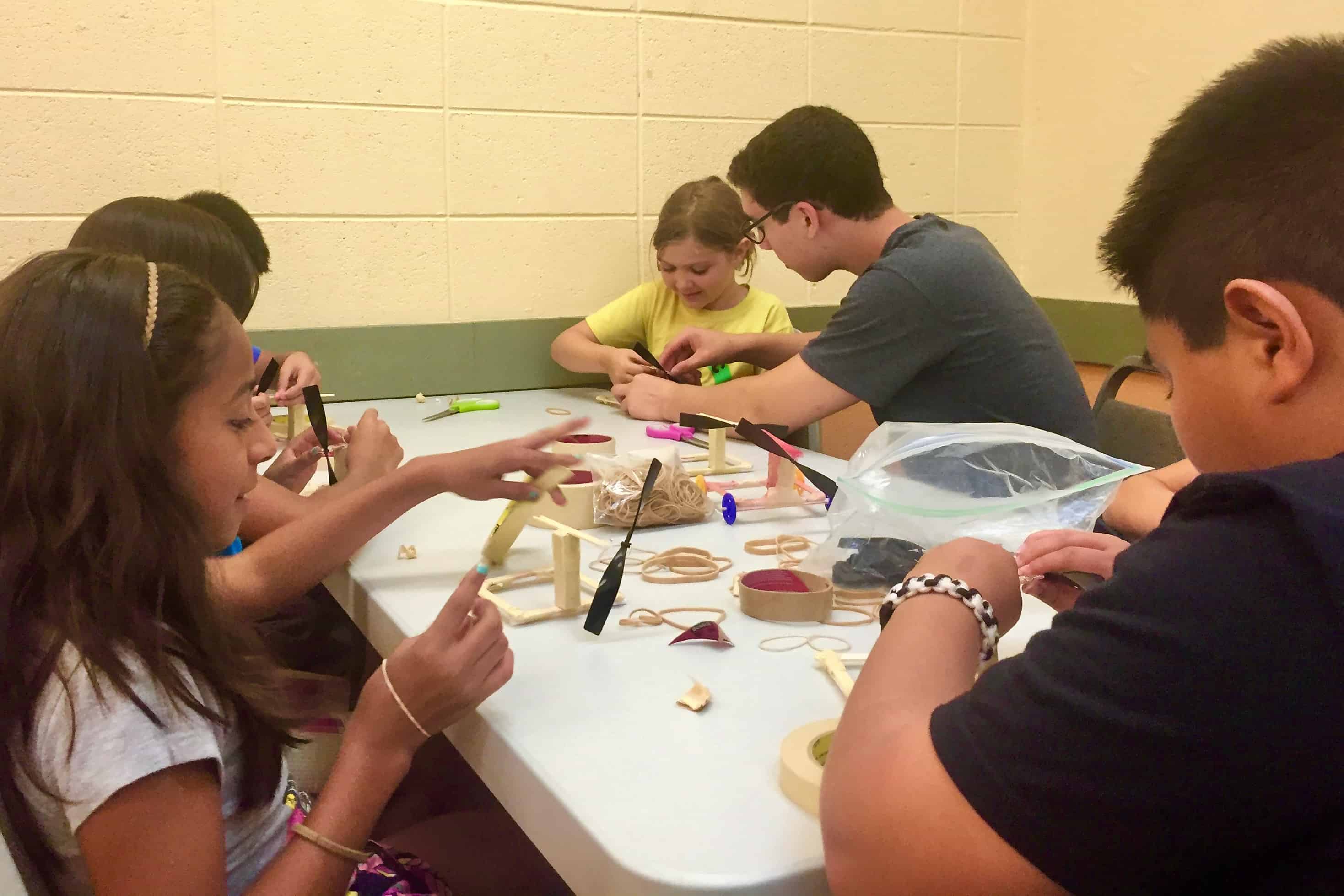 Science Camp Propeller Build